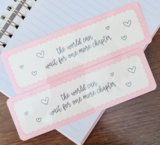 One More Chapter Bookmark