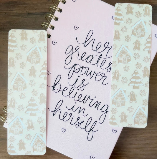 Snowy Bookstore Bookmark