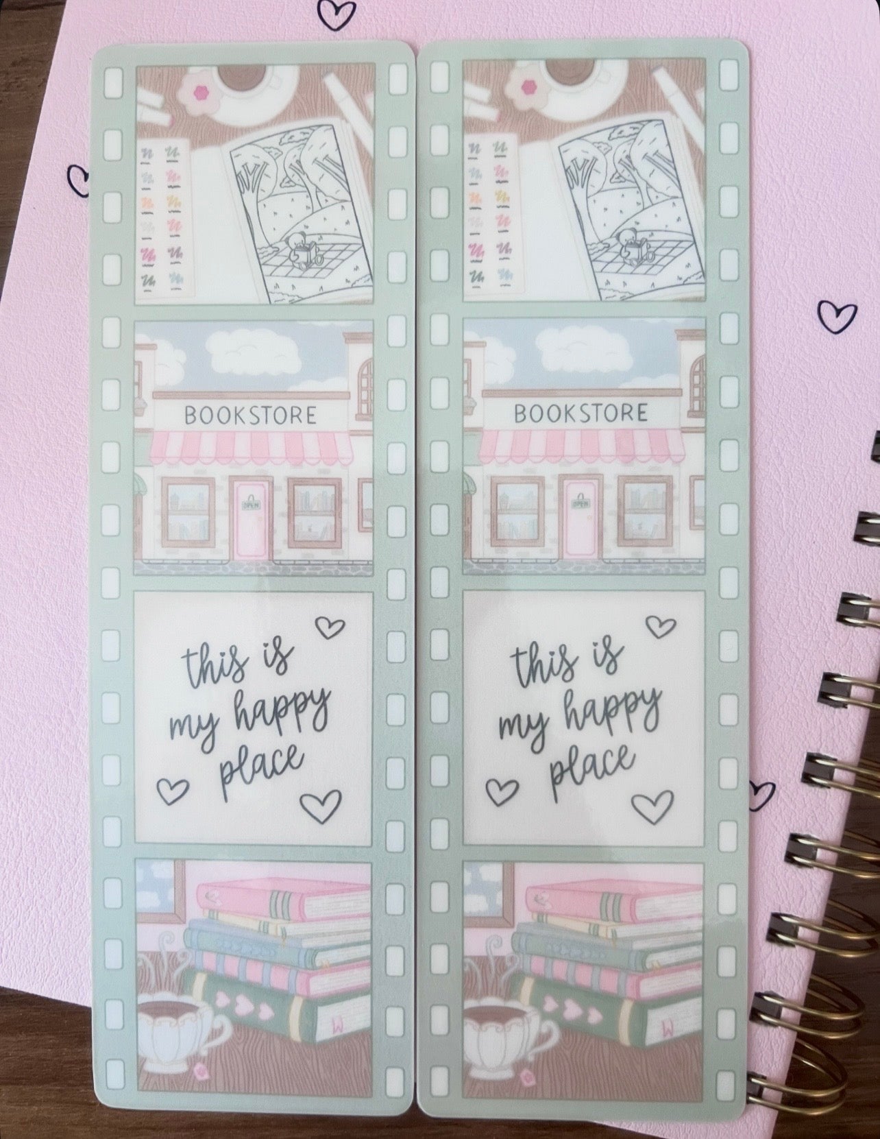 This Is My Happy Place Film Strip Bookmark