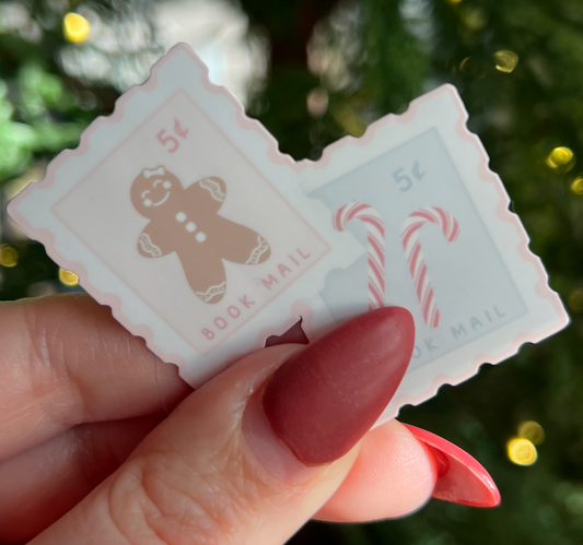 Christmas Stamp Sticker (Snowy Chapters) by Rusmiaha's Creations