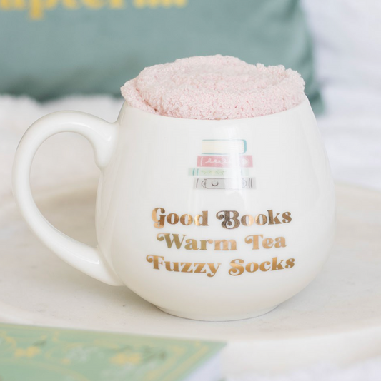 Good Books Mug and Socks Set
