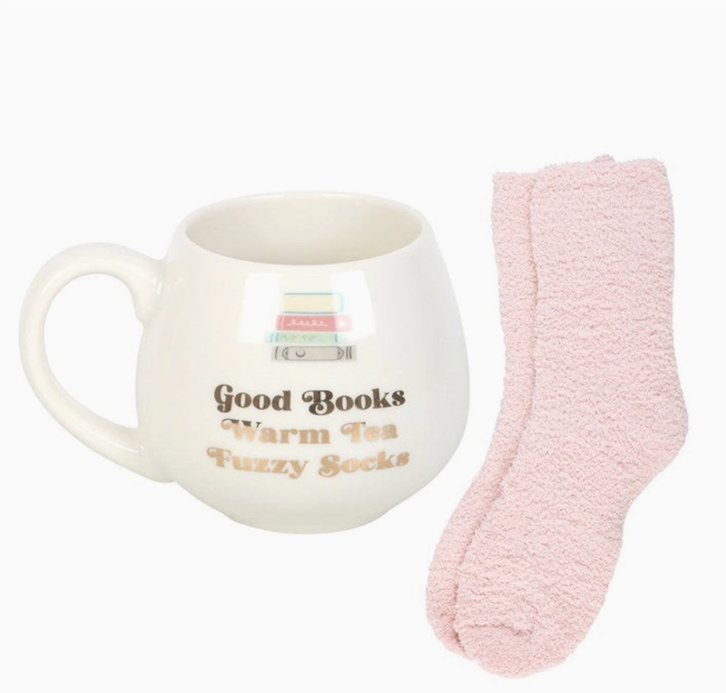 Good Books Mug and Socks Set